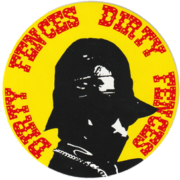 Dirty Fences sticker