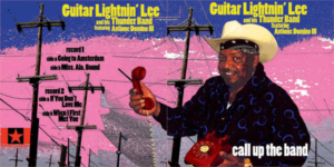 Guitar Lighnin Lee "Call Up The Band" 2x7"