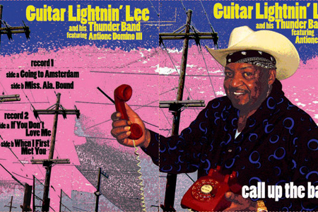 Guitar Lighnin Lee "Call Up The Band" 2x7"