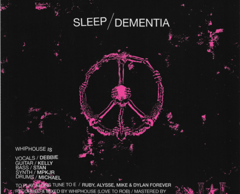 Whiphouse "Sleep/Dementia" back cover