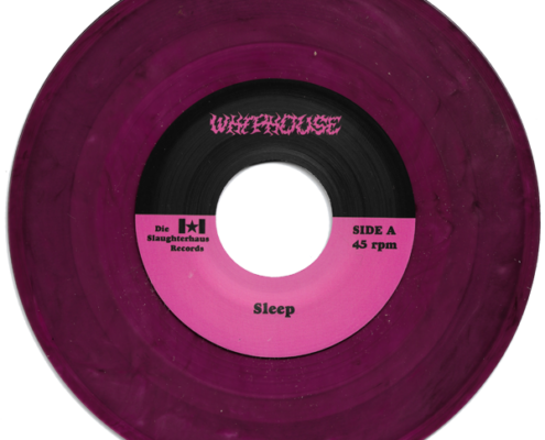 Whiphouse "Sleep/Dementia" Strawberry/Black Swirl vinyl