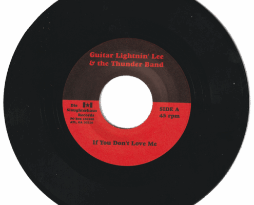Guitar Lightnin' Lee & His Thunder Band "Call Up The Band" 7" record 2